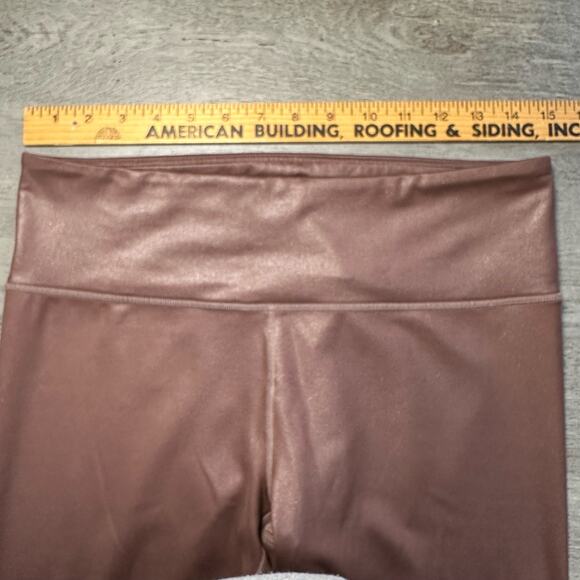 Athleta Elation Shimmer Tight  Medium Cinnamon Color - Picture 11 of 12